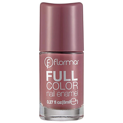 Flormar Full Color Nail Polish High Pigment Berry Brown by Beauty Care Bag