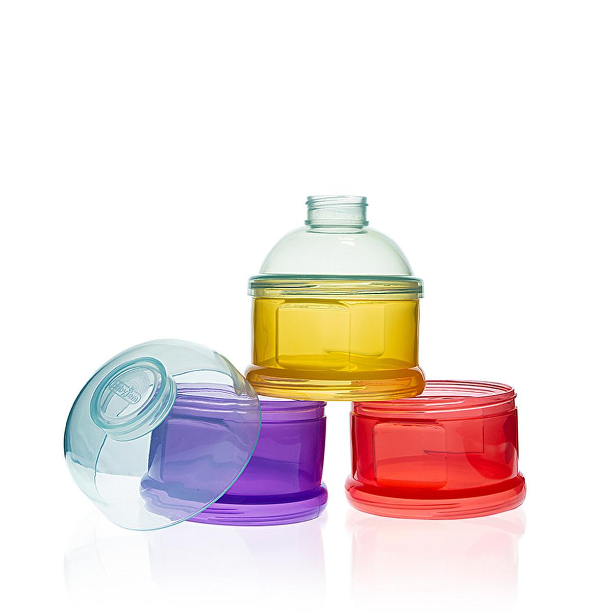 Babyjem 3-Compartment Baby Food Container - BPA-Free, Sterilizable, Portable by Beauty Care Bag