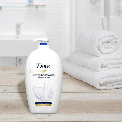 Dove Deeply Caring Liquid Hand Soap for Soft Skin 450 ml by Beauty Care Bag