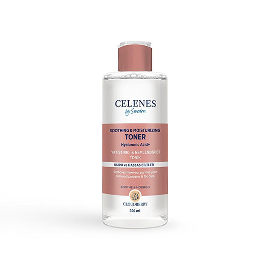Celenes Cloudberry Hydrating and Soothing Toner - Natural Skincare with Hyaluronic Acid, Alcohol-Free, 6.76 fl ozTonerTorqelo.com
