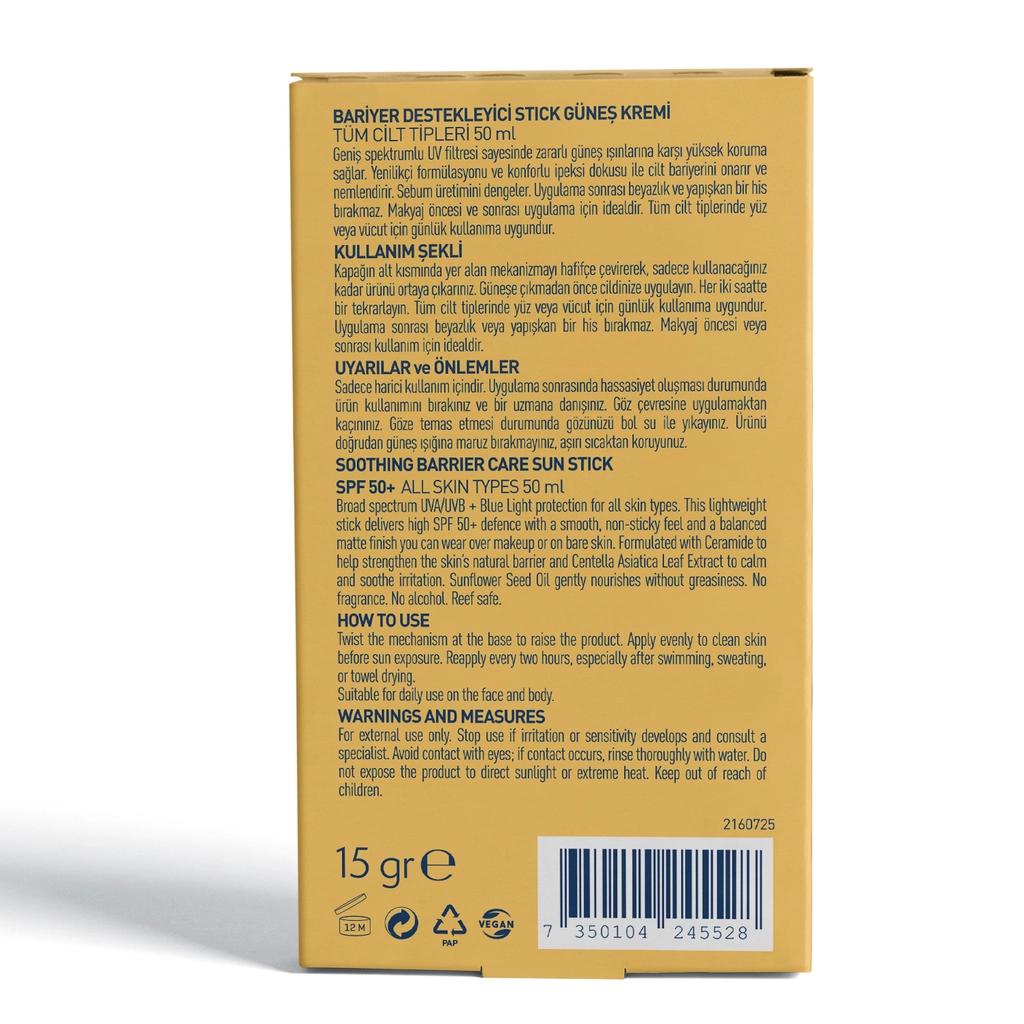 Celenes Herbal SPF 50+ Sunscreen Stick 15gSPFTorqelo.com