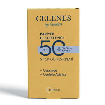 Celenes Herbal SPF 50+ Sunscreen Stick 15gSPFTorqelo.com