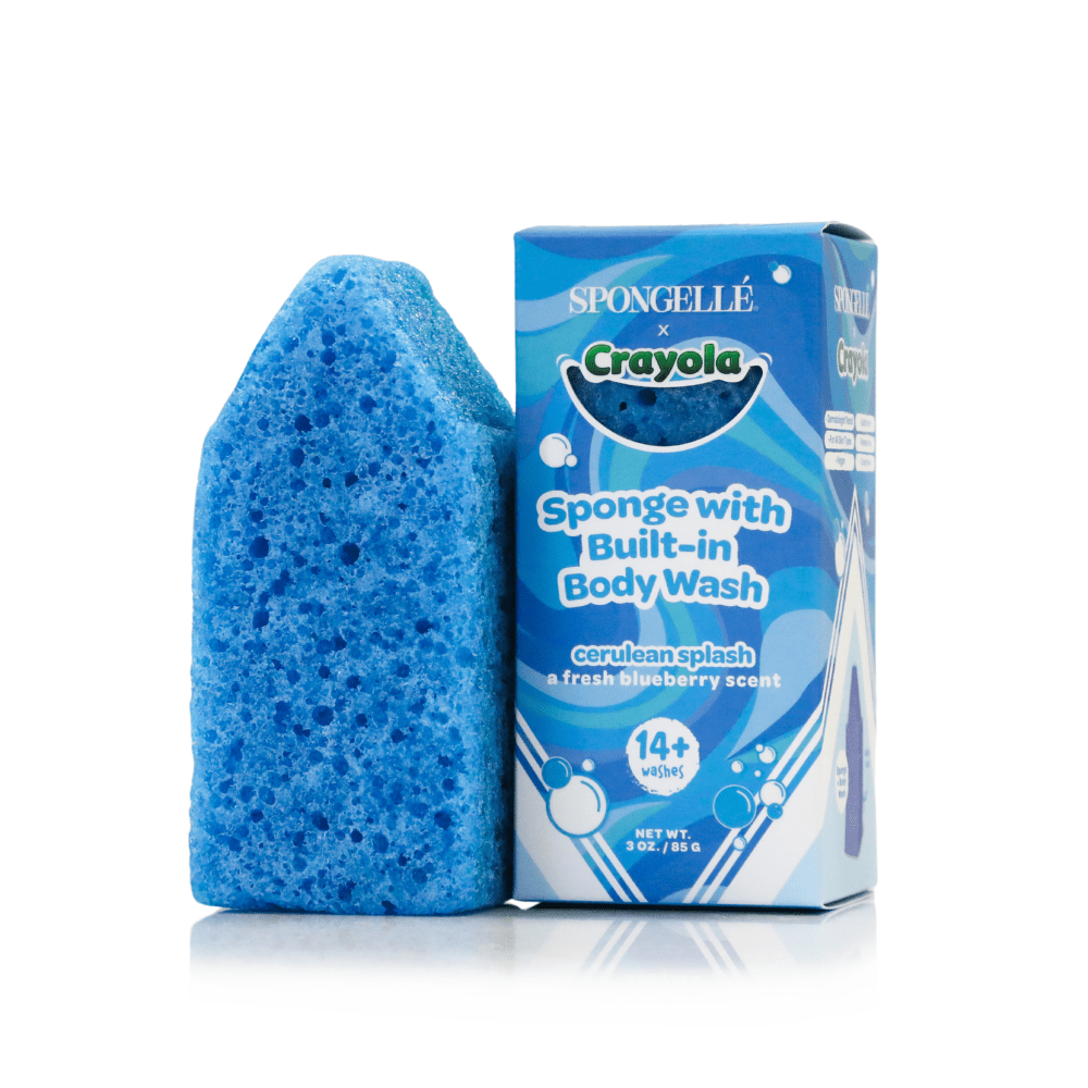 Cerulean Splash Body Buffer | CrayolaBody Wash Infused BufferTorqelo.com