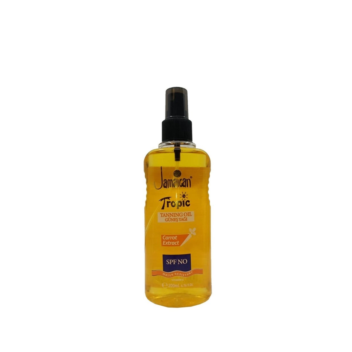 Jamaican Tropic carrot sun oil with SPF, 200ml