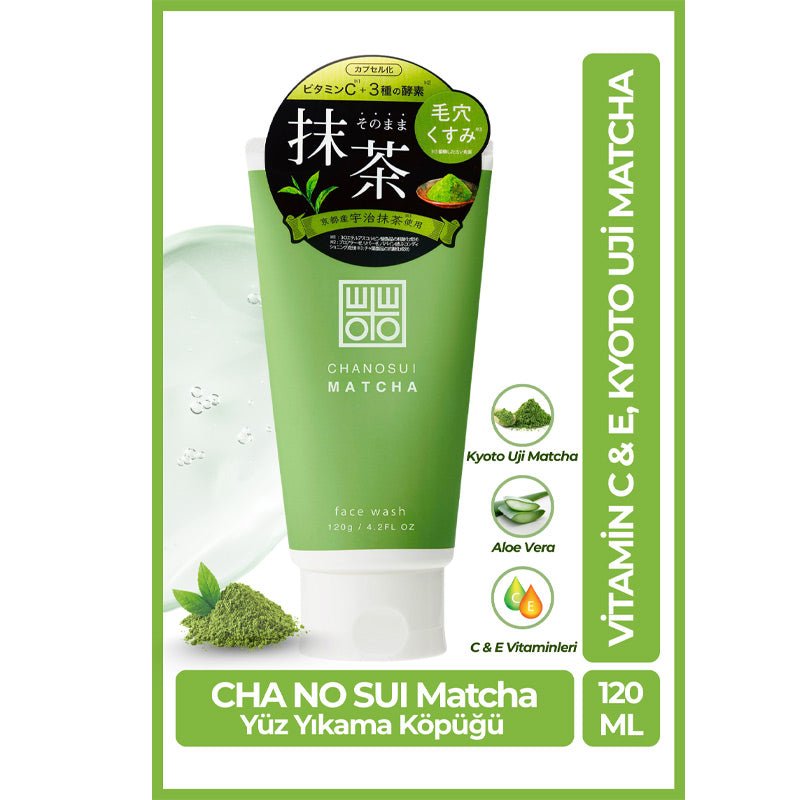 Chanosui Matcha Face Cleansing Foam with Green Tea 120 mlSkincareTorqelo.com