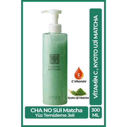 Chanosui Matcha Face Cleansing Gel Daily Purifying Wash 300 ml by Beauty Care Bag