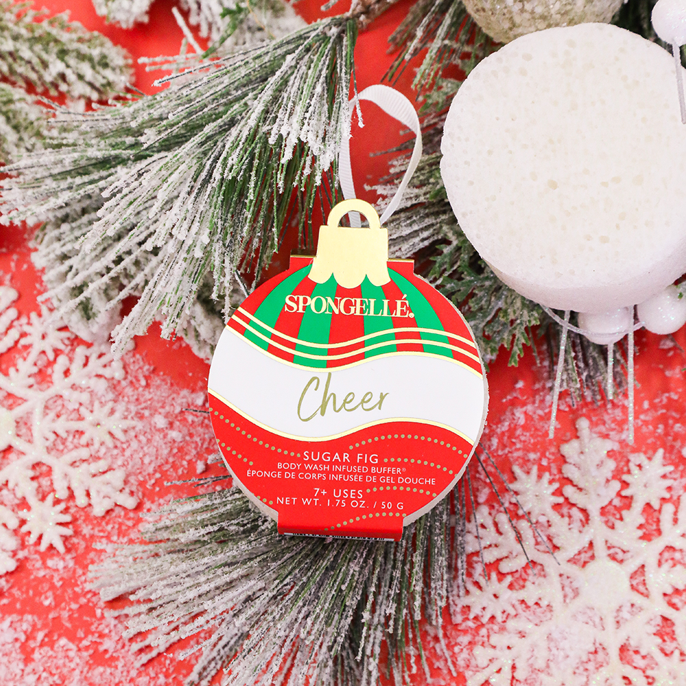 Cheer - Sugar Fig | Holiday OrnamentBody Wash Infused BufferTorqelo.com
