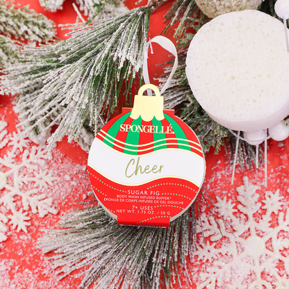 Cheer - Sugar Fig | Holiday OrnamentBody Wash Infused BufferTorqelo.com