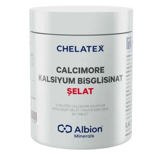 Chelatex Calcimore Calcium Bisglycinate Supplement 60 Capsules by Beauty Care Bag