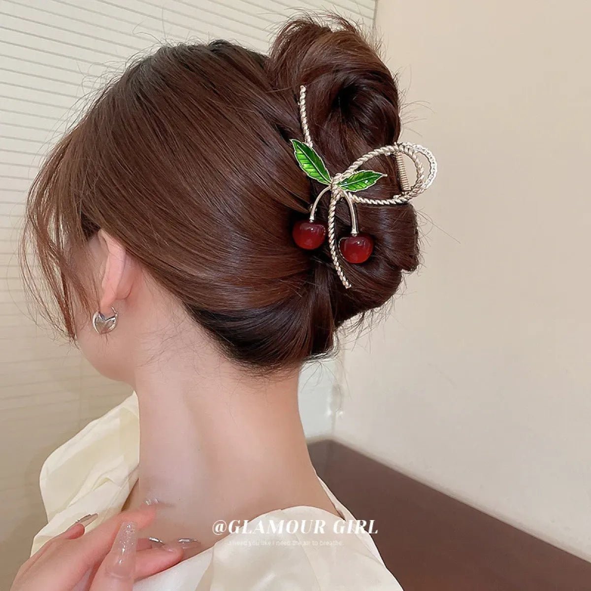 Cherry Hair Claw ClipHair AccessoriesTorqelo.com