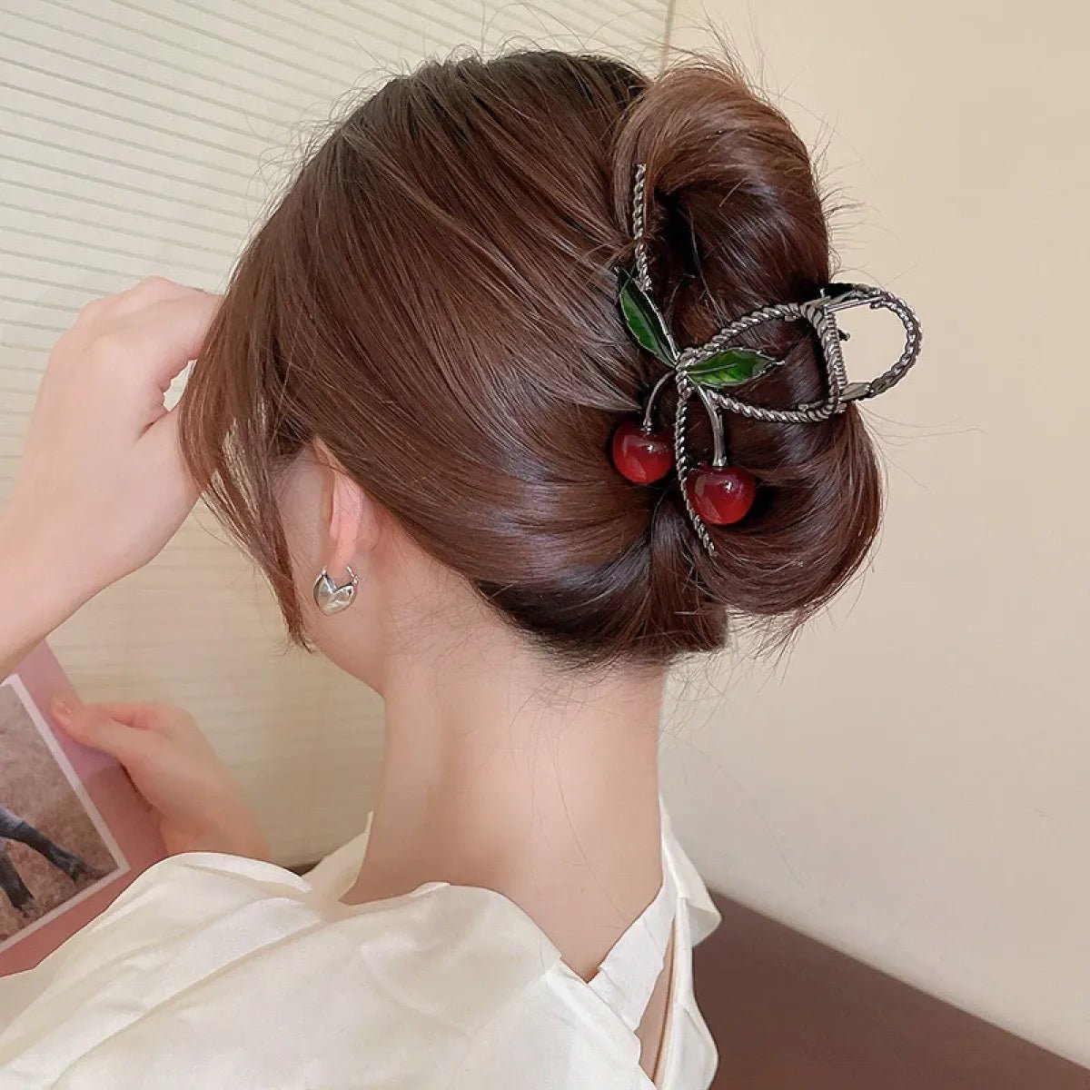 Cherry Hair Claw ClipHair AccessoriesTorqelo.com