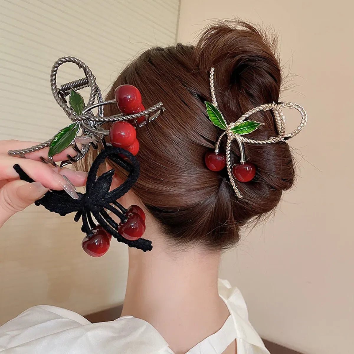 Cherry Hair Claw ClipHair AccessoriesTorqelo.com