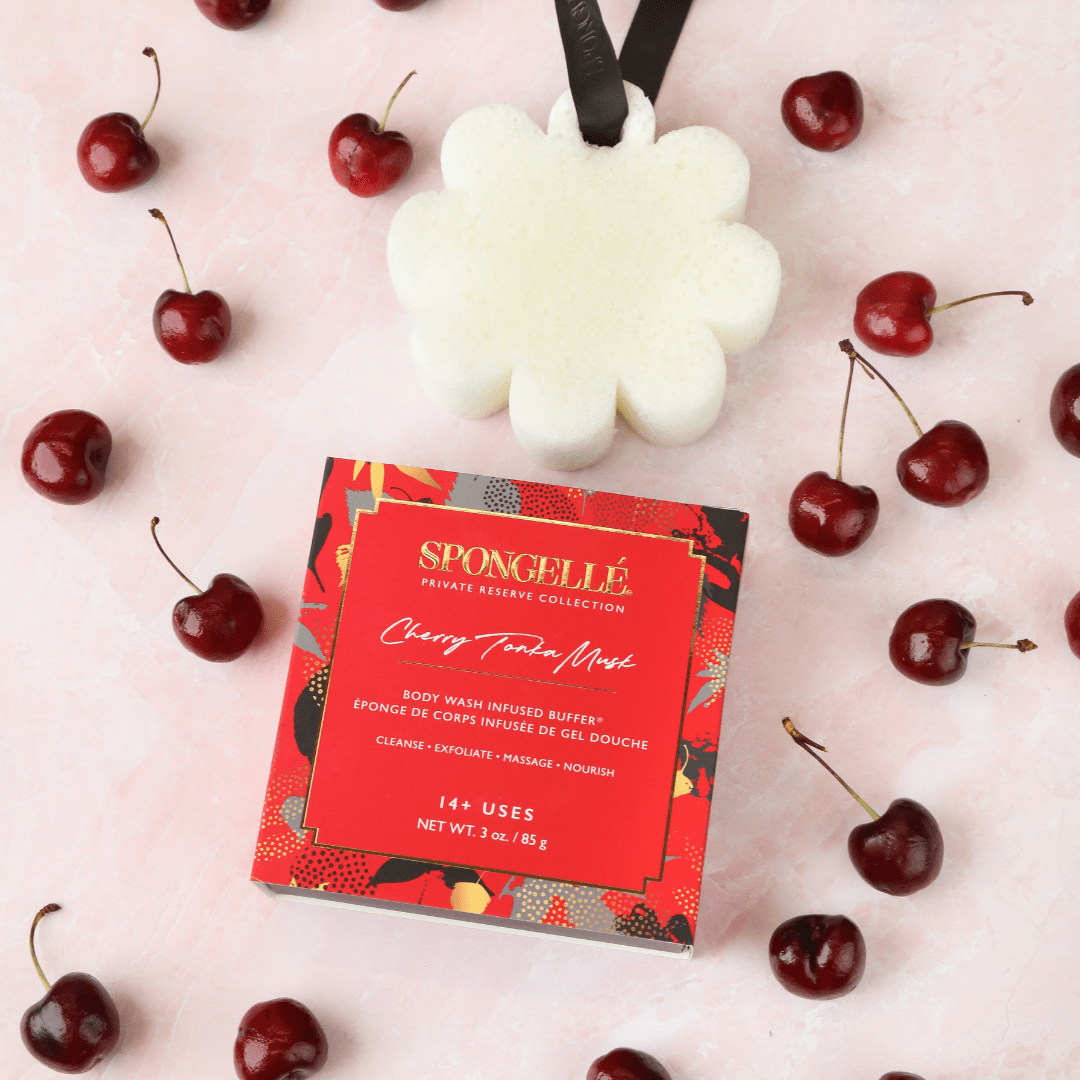 Cherry Tonka Musk | Boxed FlowerBody Wash Infused BufferTorqelo.com
