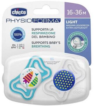 Chicco Physio Silicone Pacifier for 16-36 Months by Beauty Care Bag