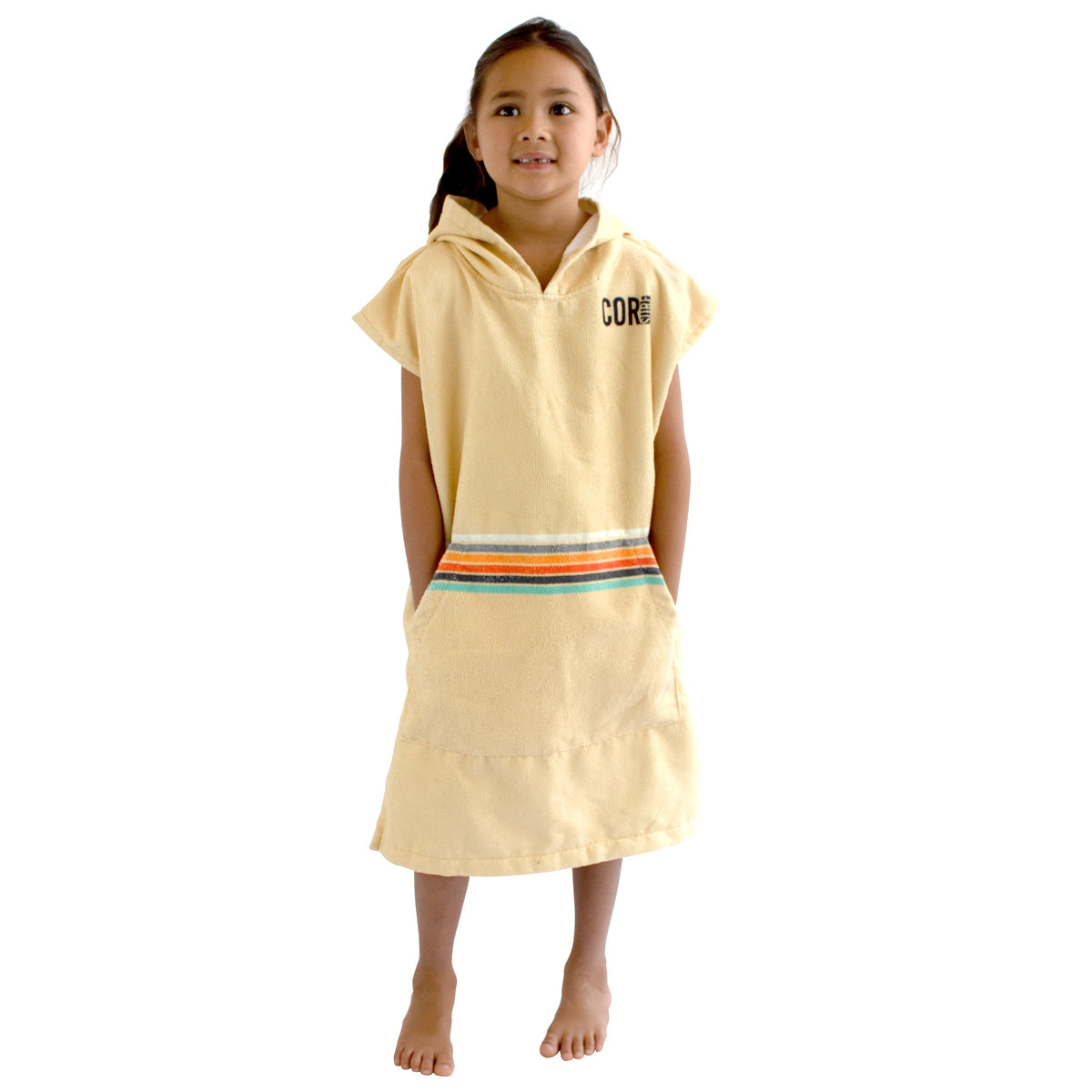 Retro Sand Changing Towel Poncho - Kids (Small) by COR Surf