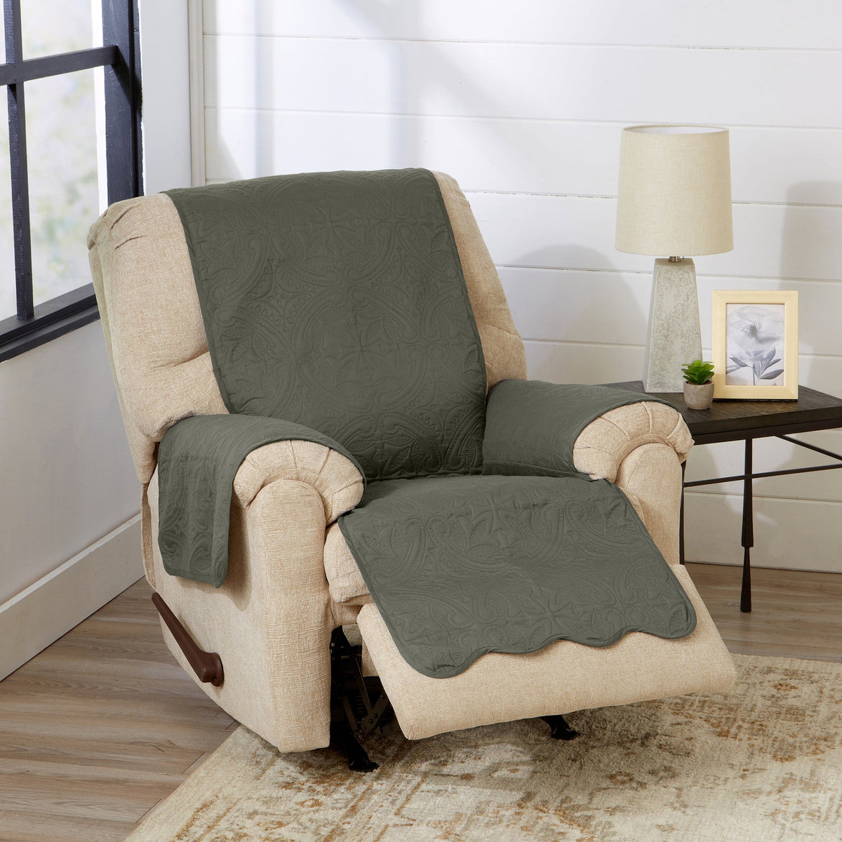 Medallion Solid Furniture Protector - Elenor Collection by Great Bay Home