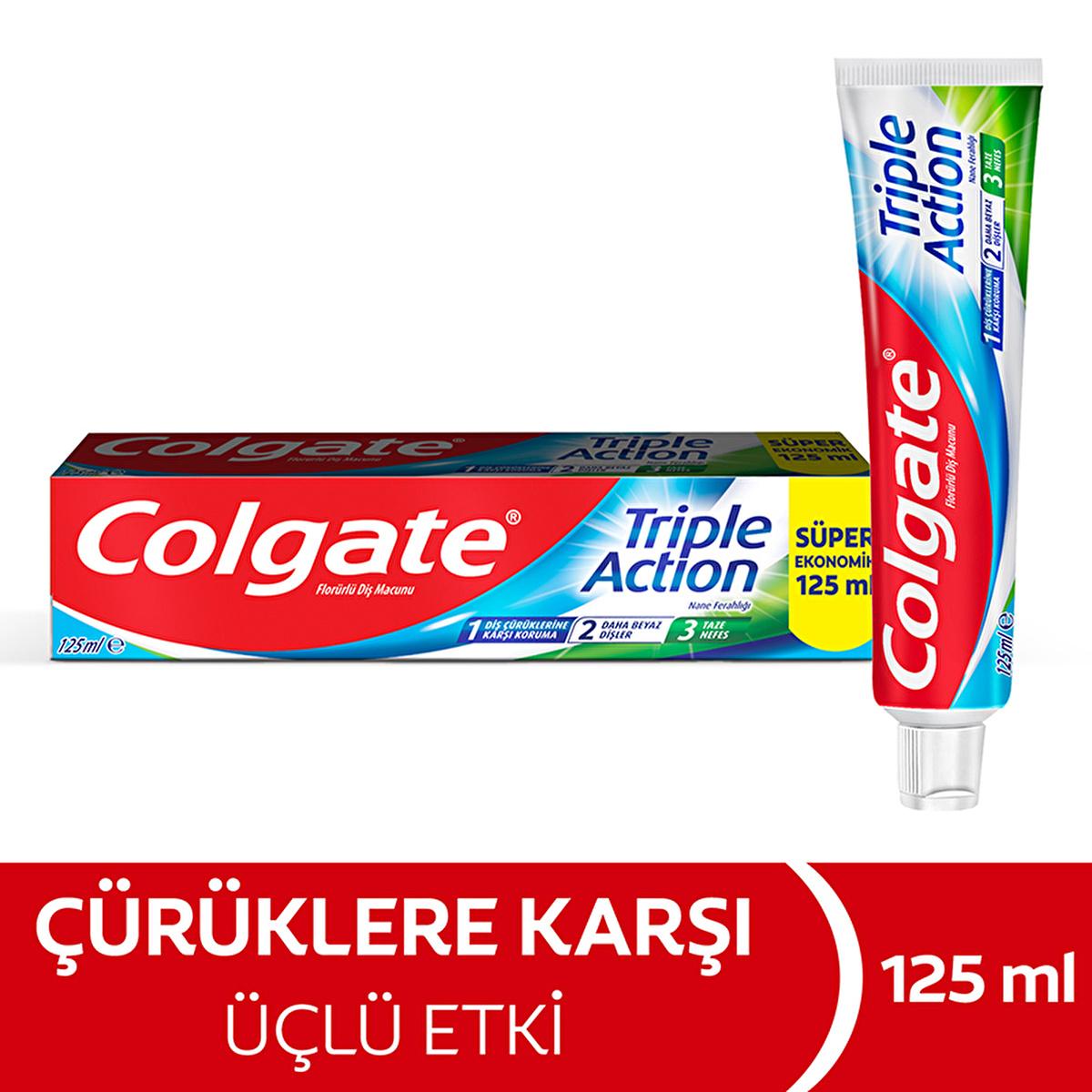 Colgate Triple Action toothpaste, 4.23 fl oz