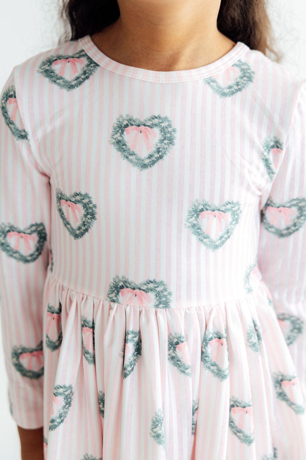 Christmas Charm L/S Ruffle Hem Twirl DressTwirl Dress - L/S - Ruffle HemTorqelo.com