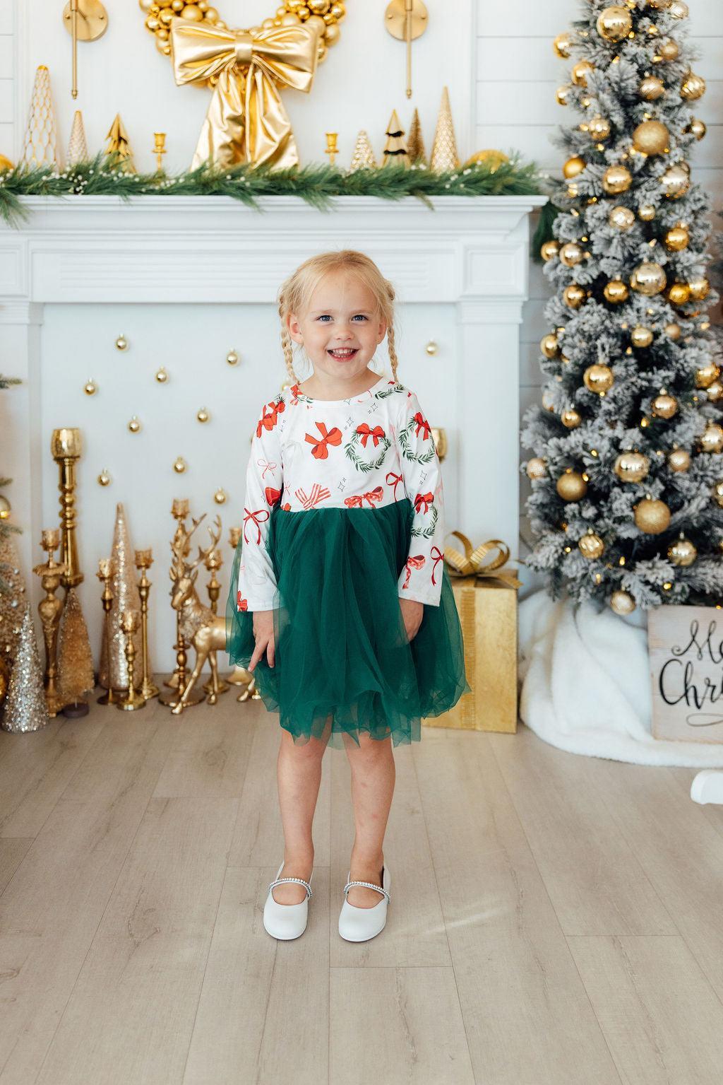 Christmas Cutie L/S Tutu DressTutu Dress L/STorqelo.com