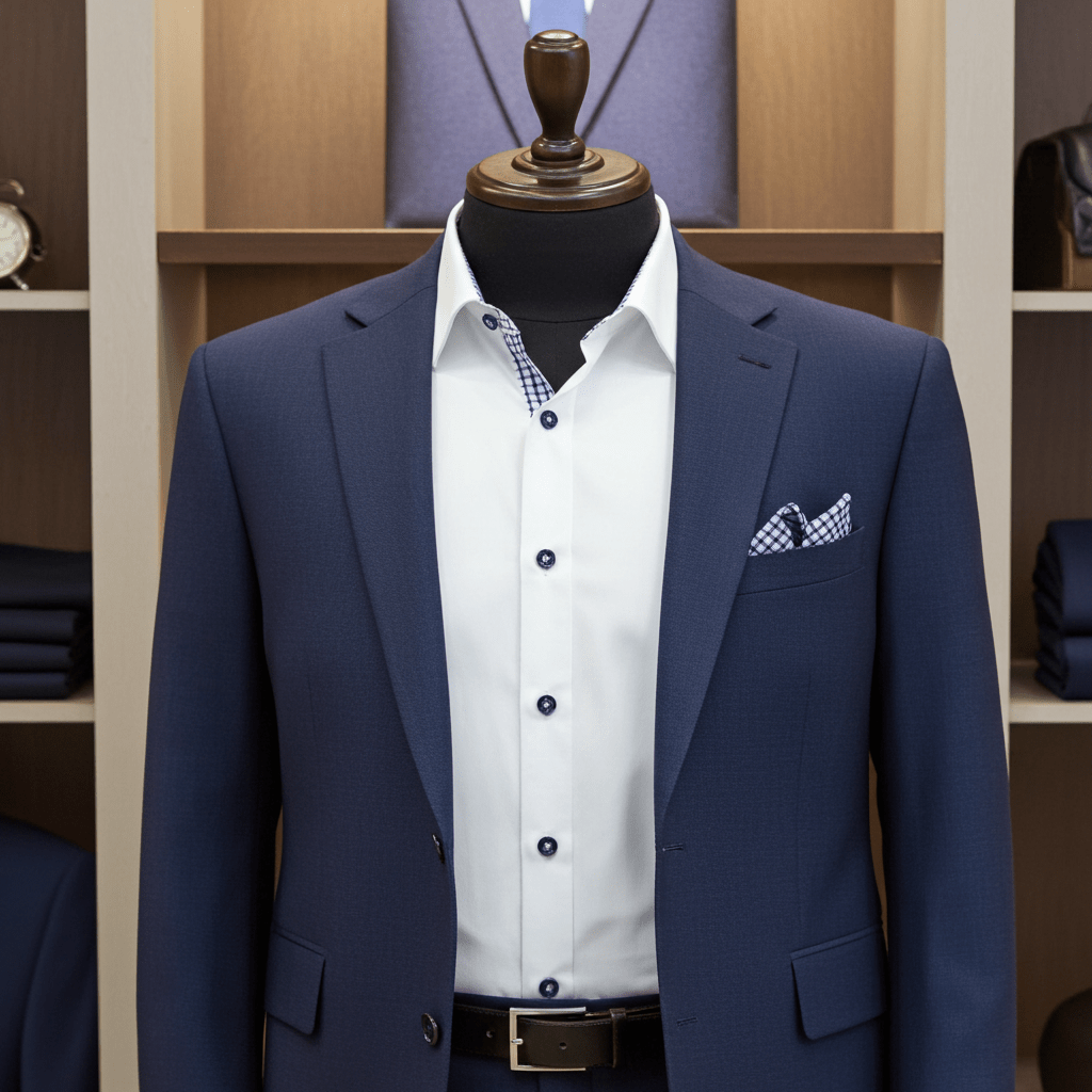 Christopher Button-Up Shirt With Contrast Details // White // Contemporary Fit (Regular)Shirts & TopsTorqelo.com