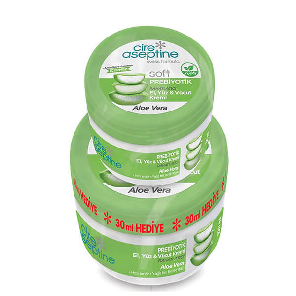 Cire Aseptine Aloe Vera Hand & Body Cream Set 130ml by Beauty Care Bag