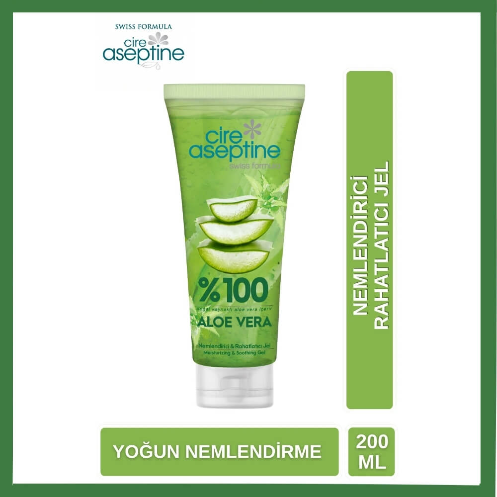 Cire Aseptine Aloe Vera Soothing Gel 200 ml by Beauty Care Bag