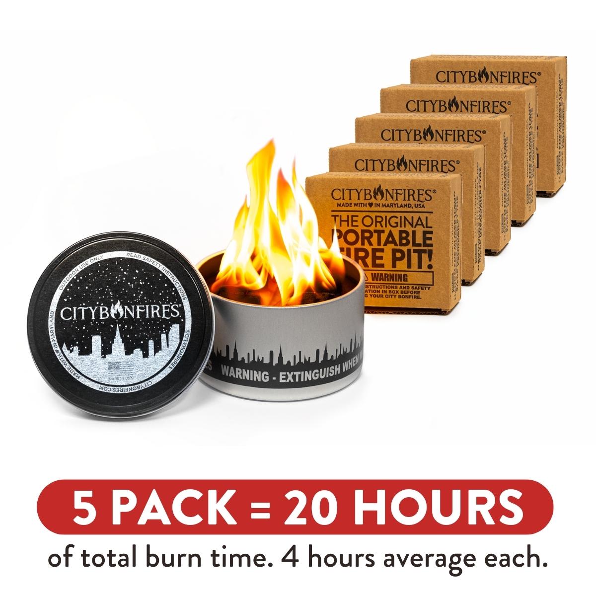 City Bonfire - 5 Pack by City Bonfires