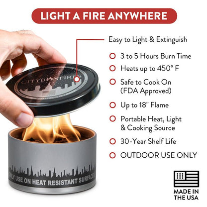 City Bonfire (Portable Fire Pit) by City Bonfires