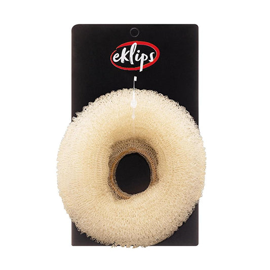 Eklips Cream Hair Donut Bun Maker Medium by Beauty Care Bag