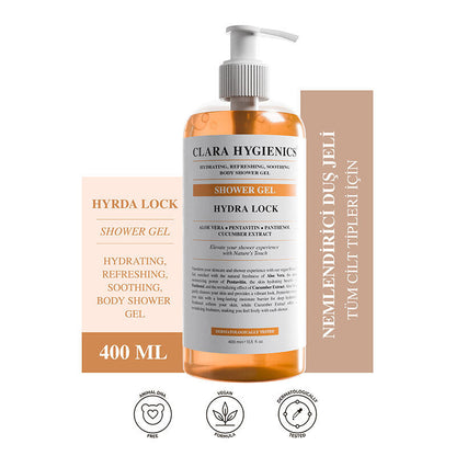 Clara Hygienics Hydra Lock Hydrating Face & Body Wash 400ml by Beauty Care Bag