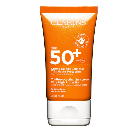 Clarins Youth Protecting Sunscreen Face Cream SPF50+ 50 ml by Beauty Care Bag