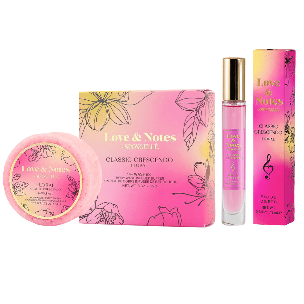 Classic Crescendo Love & Notes Trio SetBody Wash Infused BufferTorqelo.com