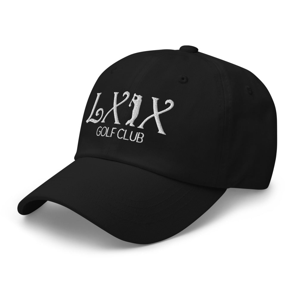 Curve logo dad hat, white logo – view 3