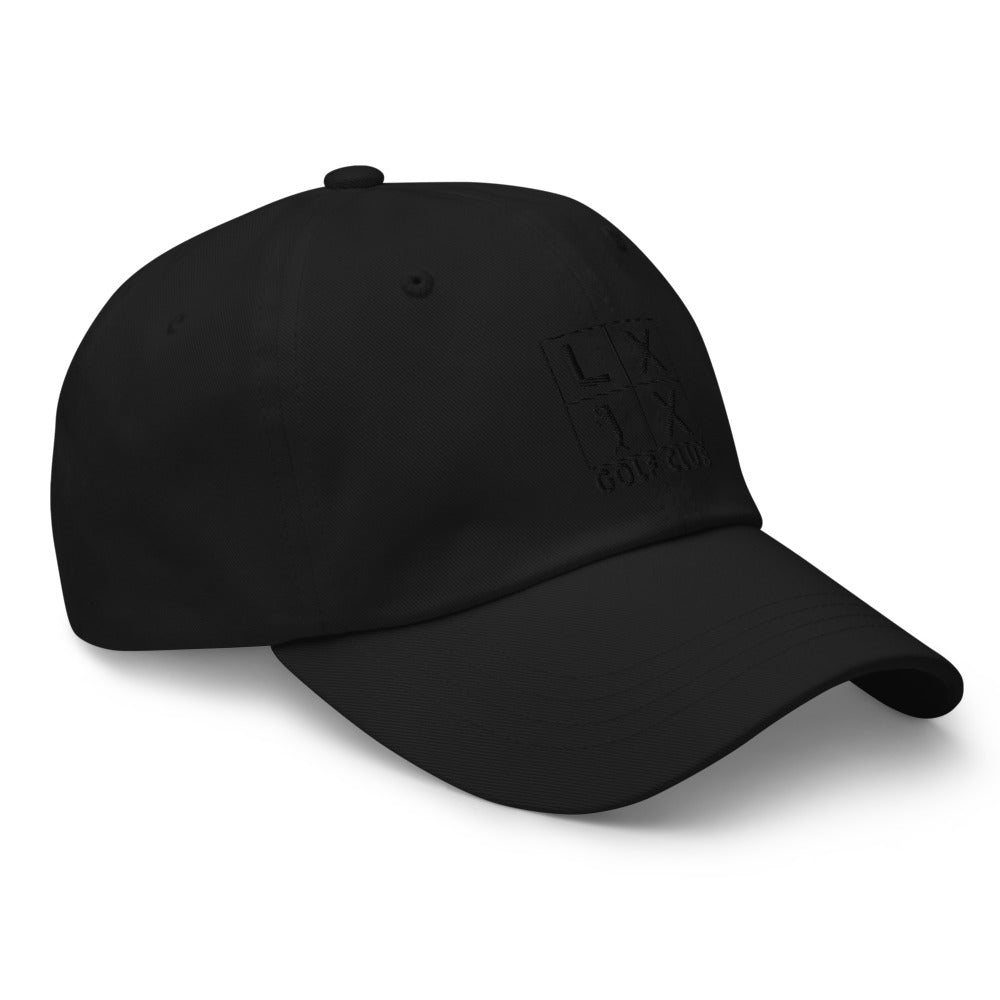 Four Box logo dad hat, black logo – view 2