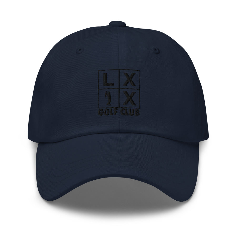 Four Box logo dad hat, black logo – view 4