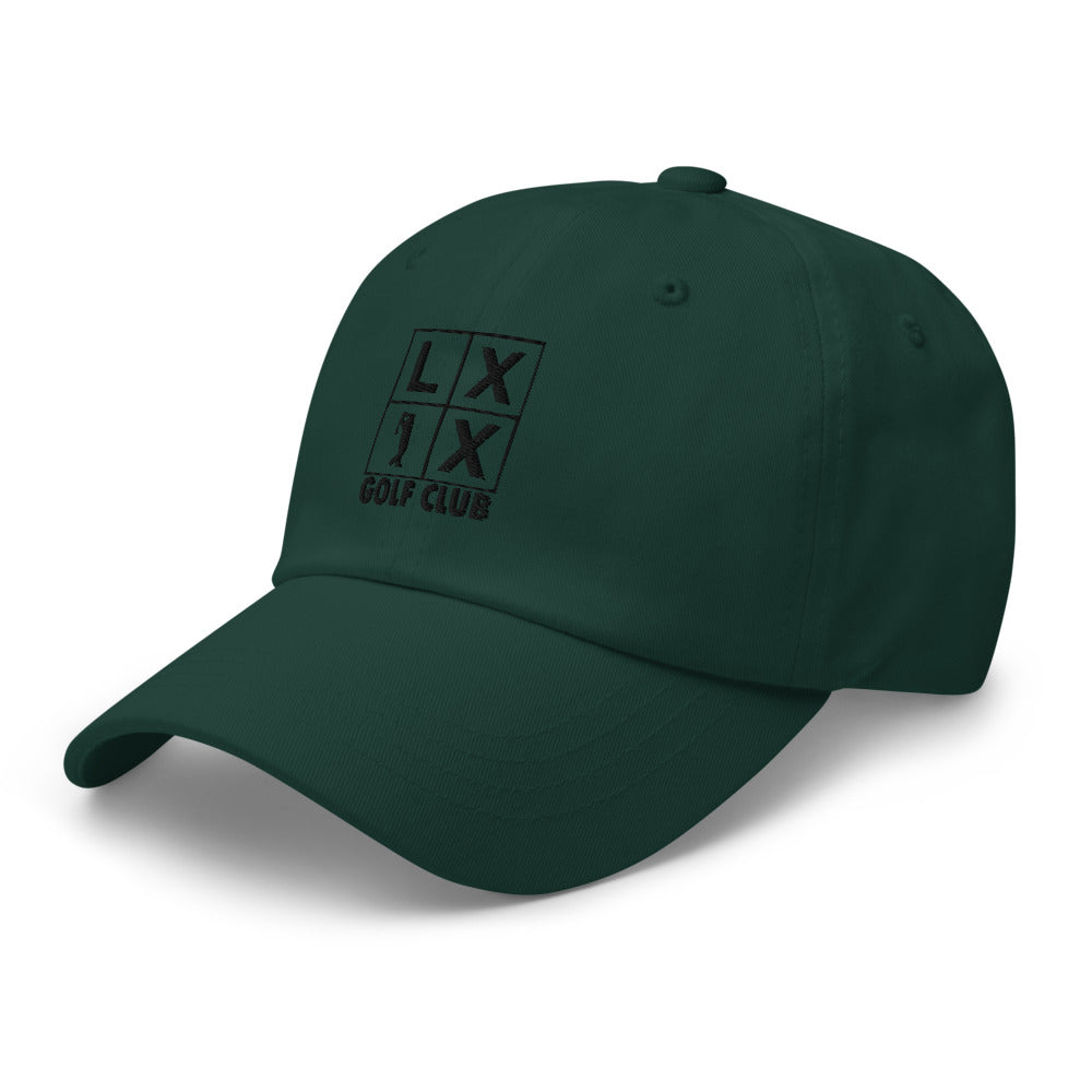 Four Box logo dad hat, black logo – view 12
