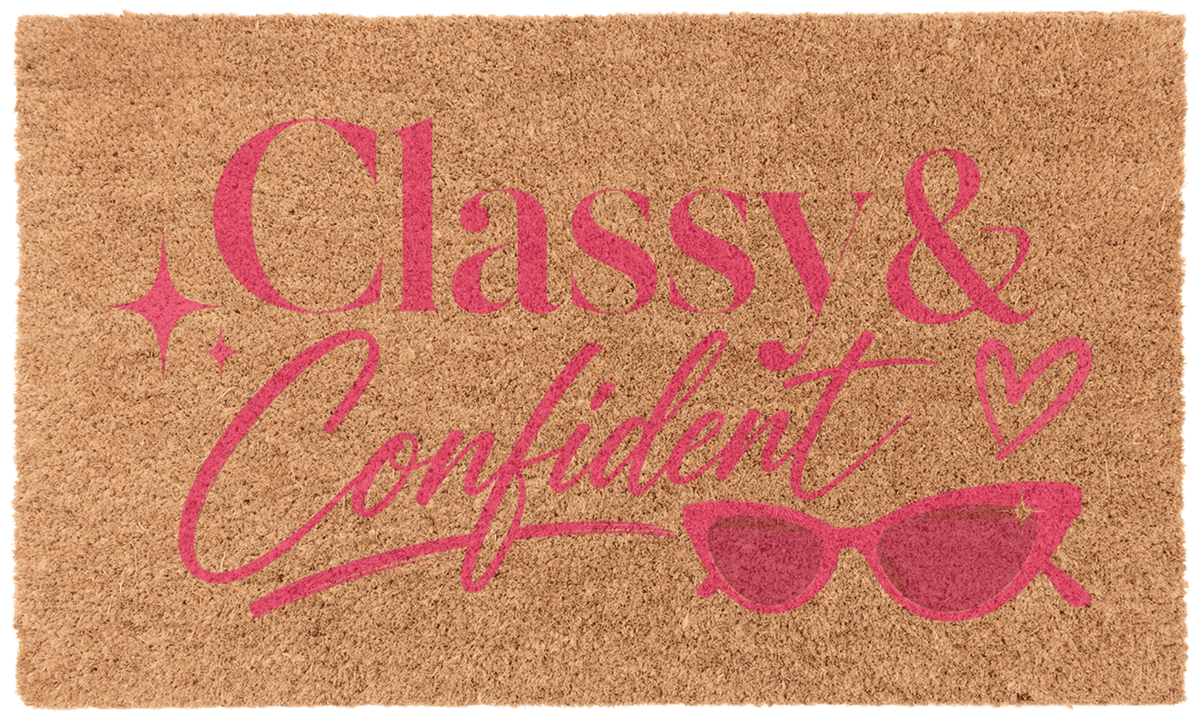 Classy and Confident Coir MatTorqelo.com