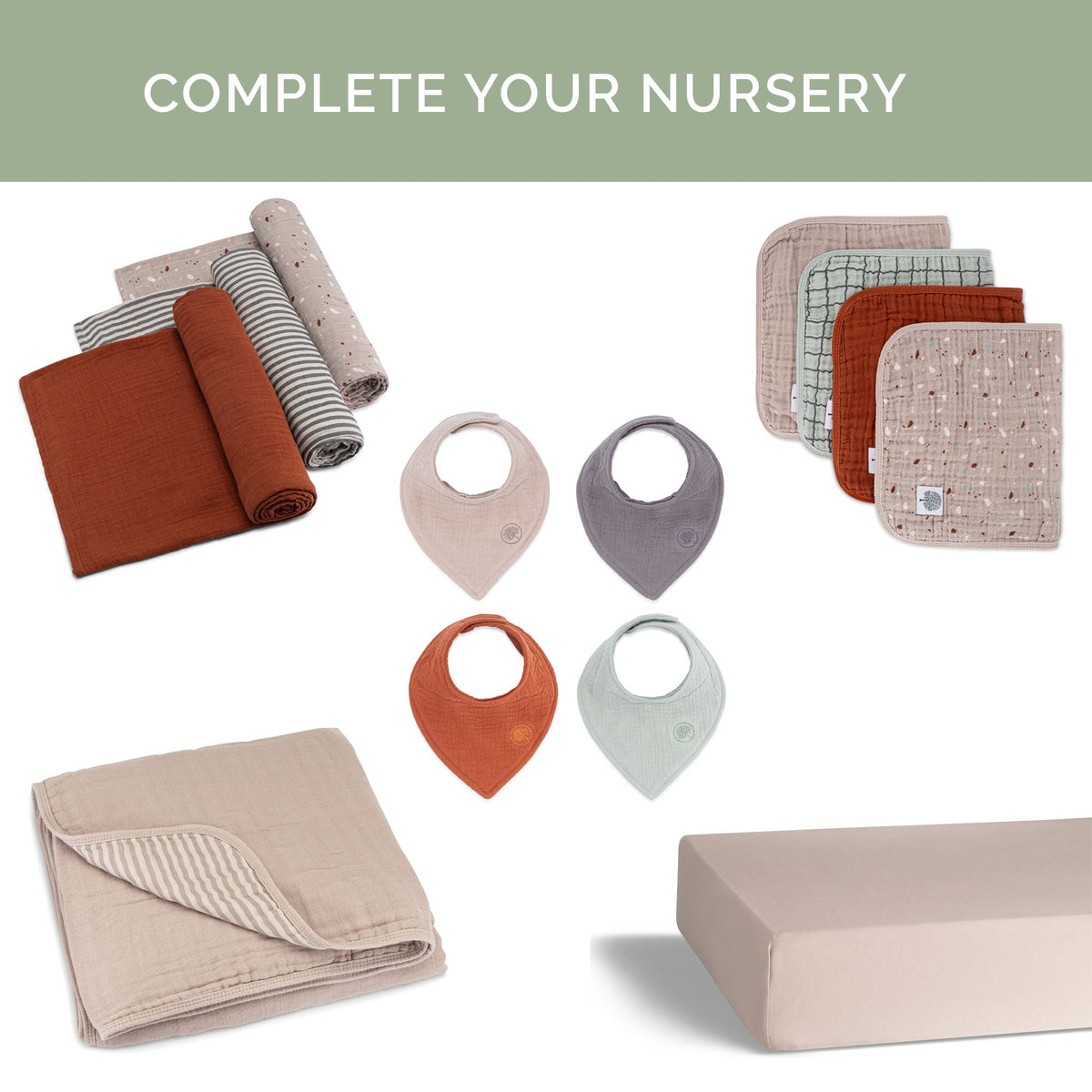 Crib Sheets by Parker Baby Co.
