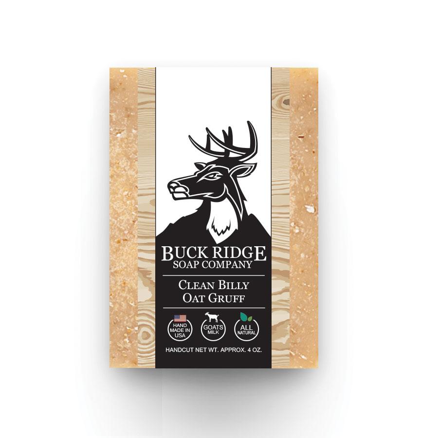 Clean Billy Oat Gruff Men's Handmade Soap by Black Oliver