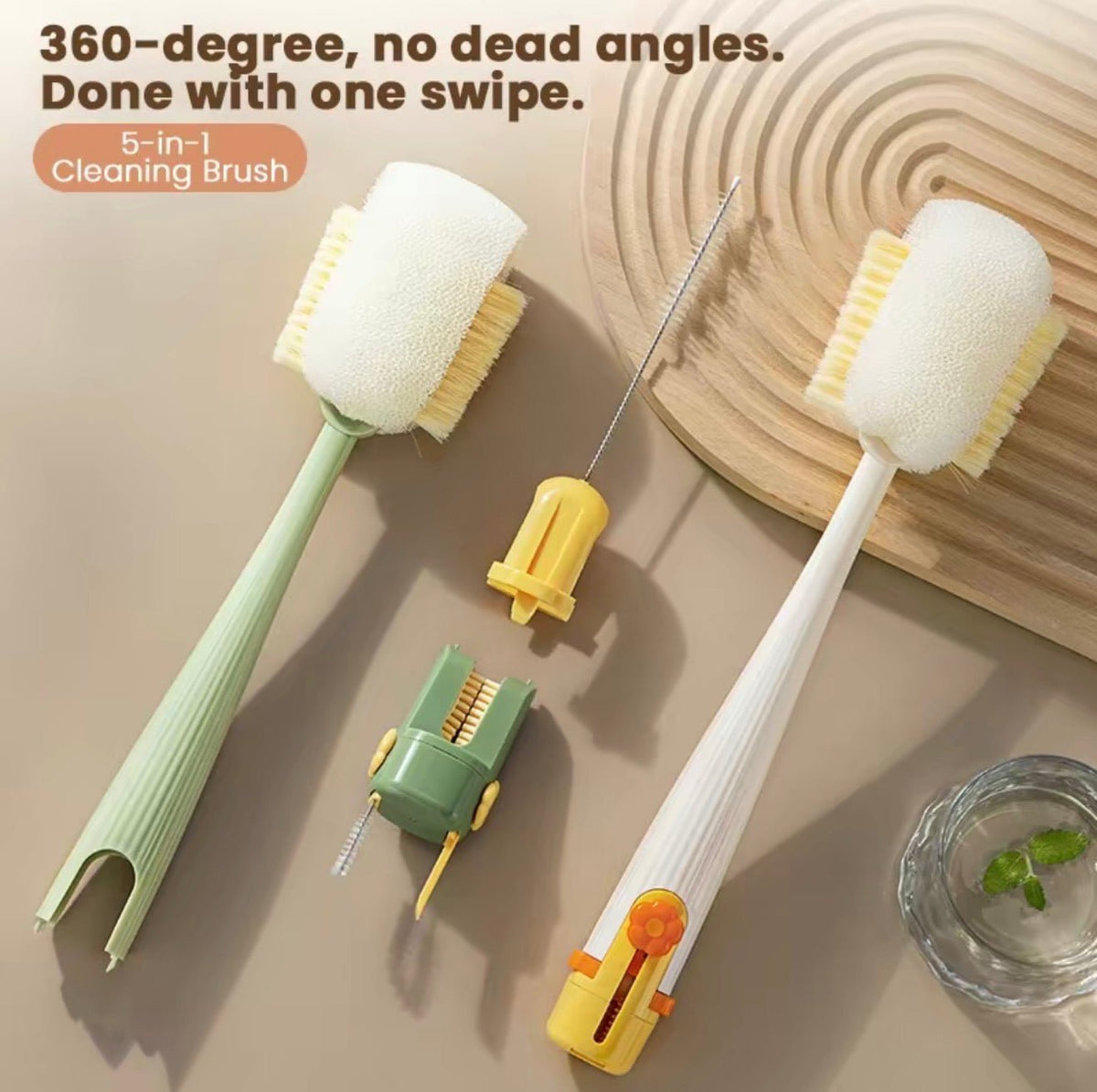 CleanMate 5-in-1 BrushTorqelo.com