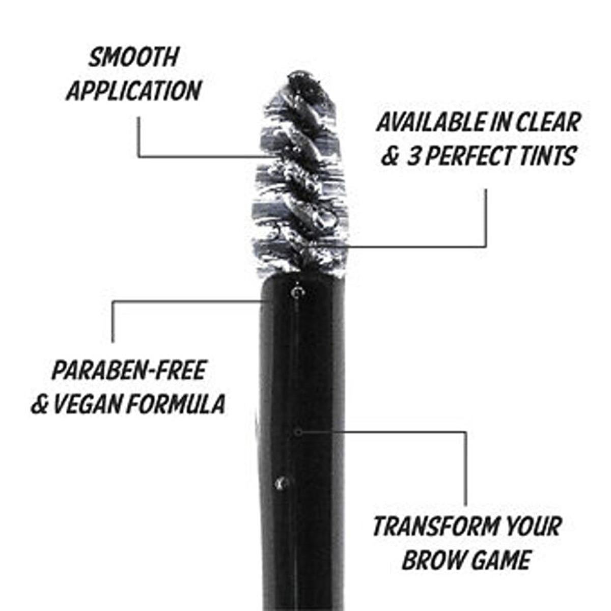 theBalm It's A Brow Time Clear Brow Gel: Shape, Define & Hold All Day - Vitamin B5 Enriched Eyebrow Mascara by Beauty Care Bag