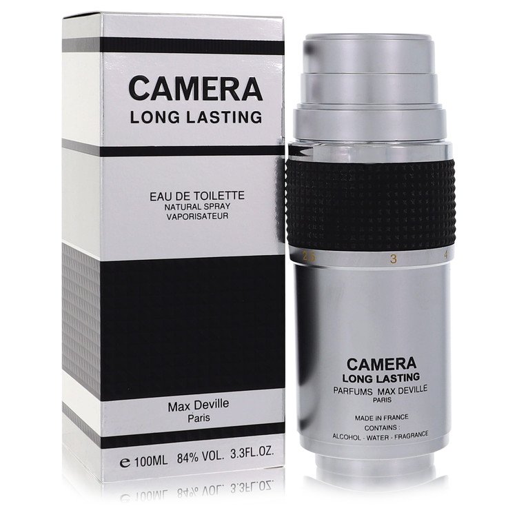 Camera Long Lasting by Max Deville Eau De Toilette Spray 3.4 oz for Men by Avera Group