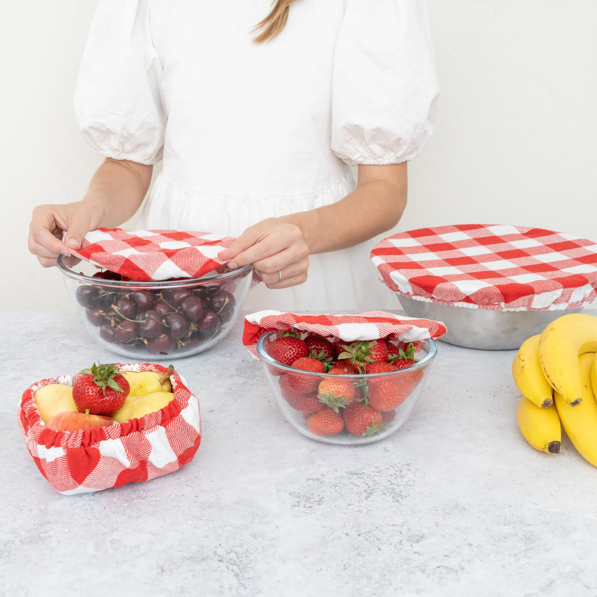 Cloth Bowl Covers by Organic Cotton Mart