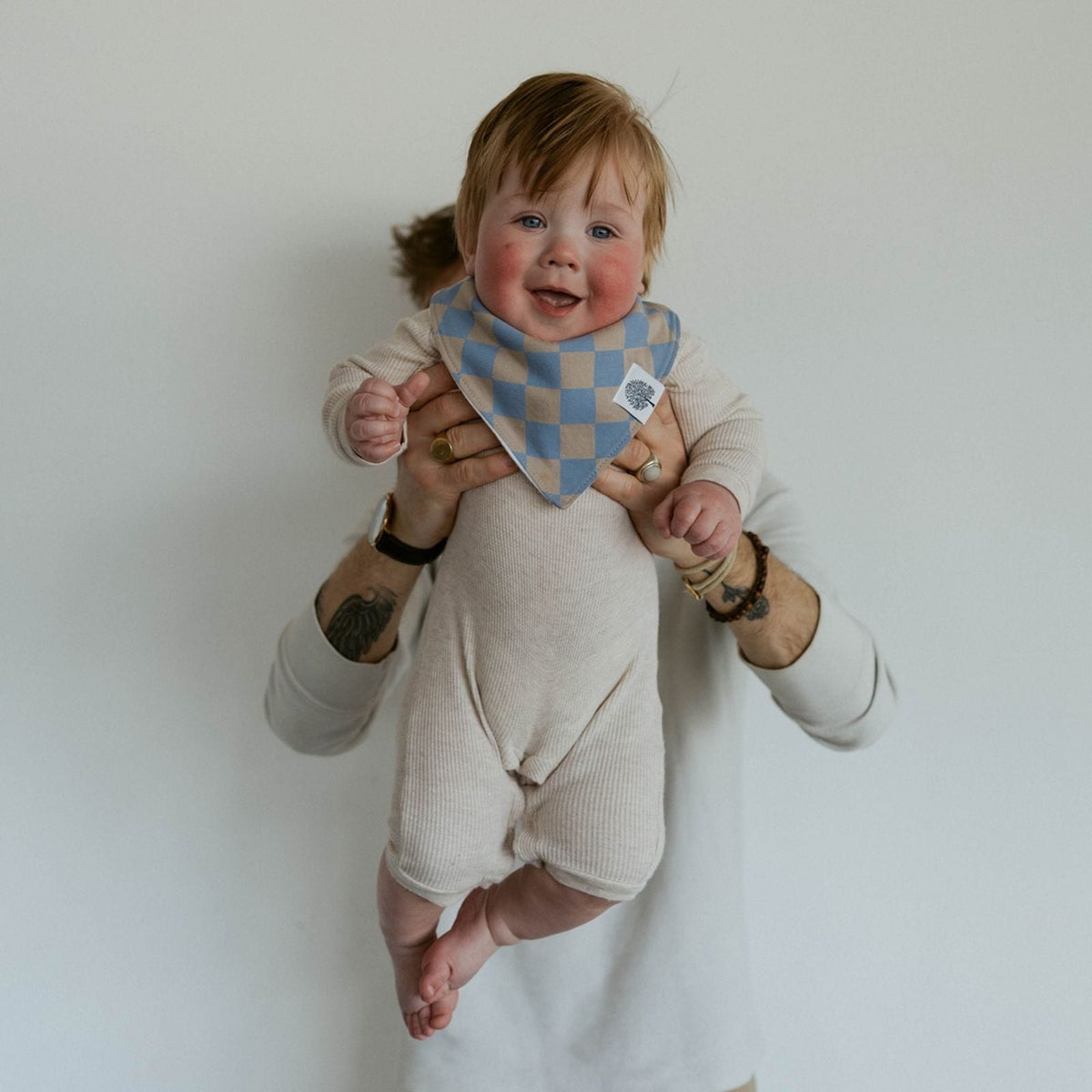 Cloud Bandana Bib Set (8 pack) by Parker Baby Co.