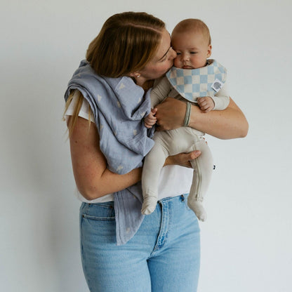 Cloud Bandana Bib Set (8 pack) by Parker Baby Co.