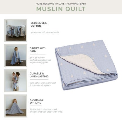 Dove Quilt by Parker Baby Co.