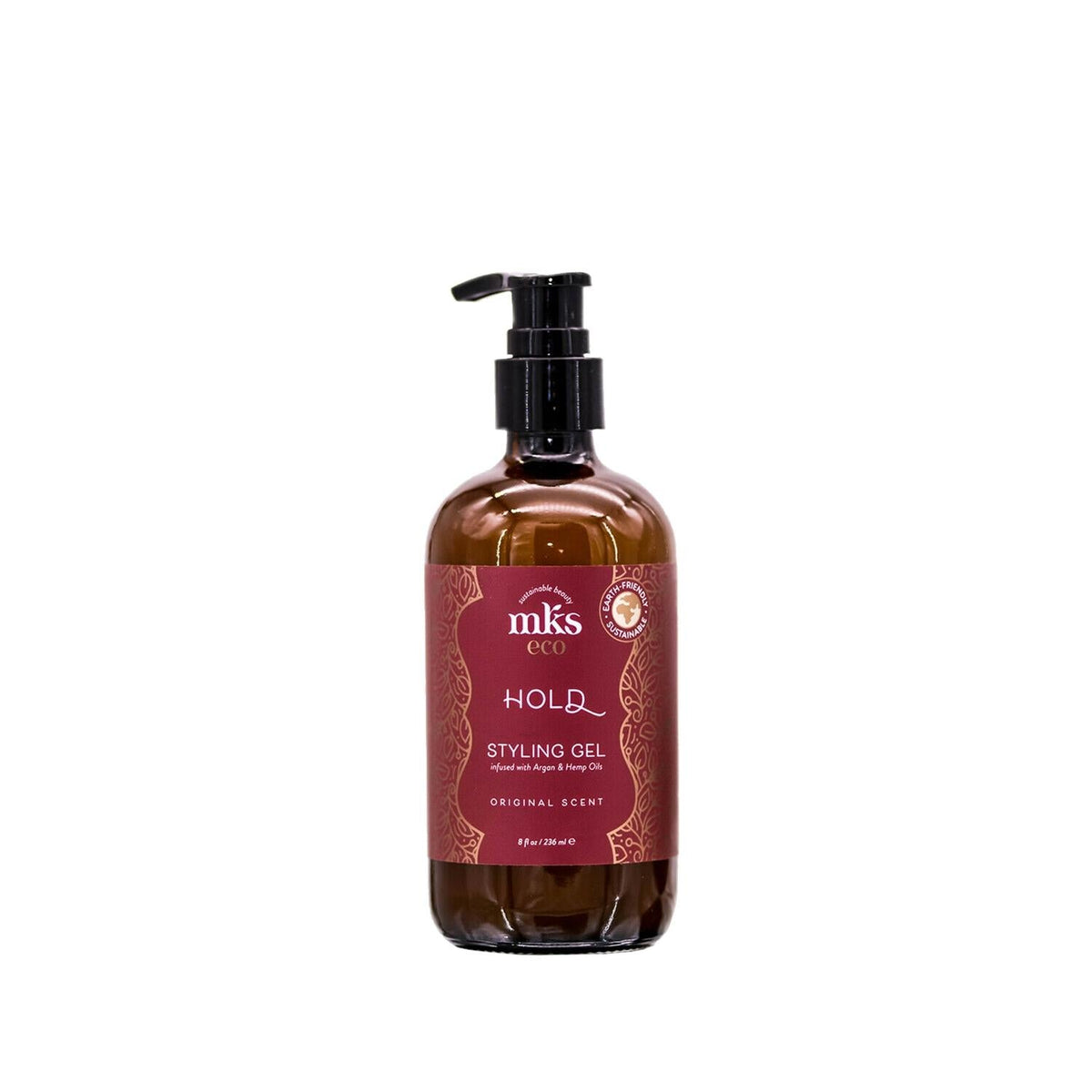 MKS Eco Hold Styling Original moderate hold hair styling gel, 296 ml