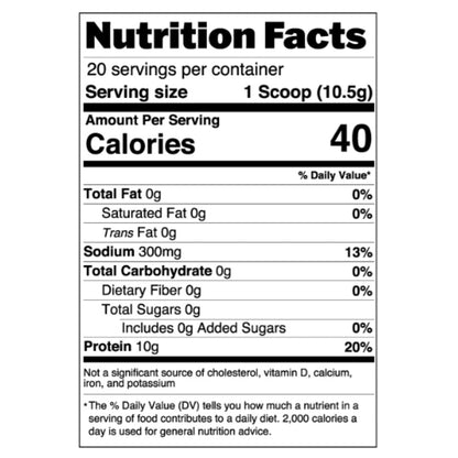 Coffee Boosters - Unflavored Collagen + ElectrolytesProtein PowderTorqelo.com