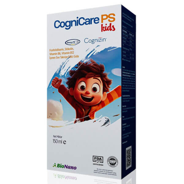 Bionano Cognicare Ps Kids Liquid Supplement 150 ml by Beauty Care Bag