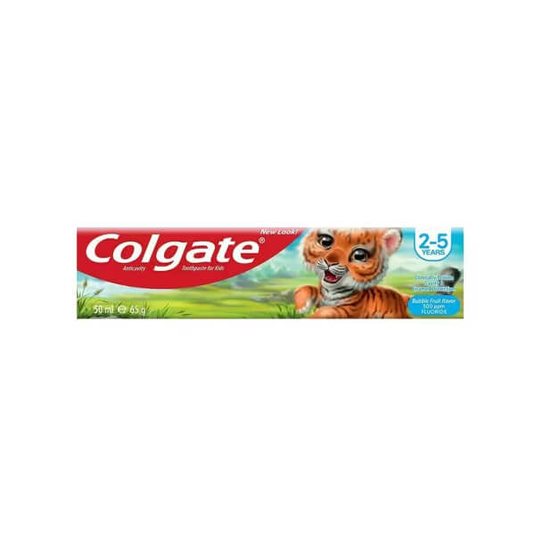 Colgate Kids Toothpaste for Ages 2-5 50ml by Beauty Care Bag